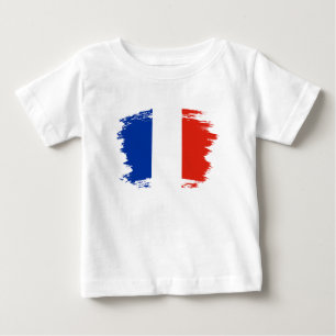 T-shirt Pour Bébé drapeau français