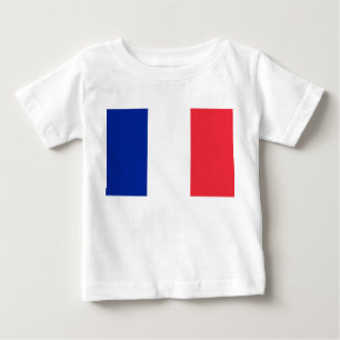T-shirt Pour Bébé Drapeau français (France)