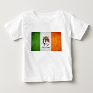 T-shirt Pour Bébé Drapeau irlandais DeBryan