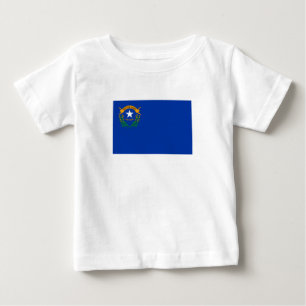 T-shirt Pour Bébé Drapeau national du Nevada