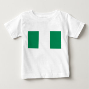 T-shirt Pour Bébé Drapeau nigérian