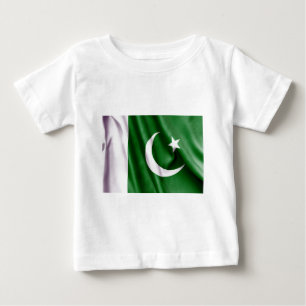 T-shirt Pour Bébé Drapeau pakistanais