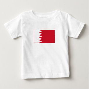 T-shirt Pour Bébé Drapeau patriotique de Bahreïn