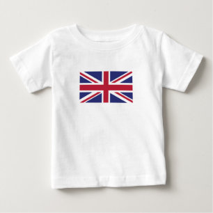 T-shirt Pour Bébé Drapeau patriotique du Royaume-Uni