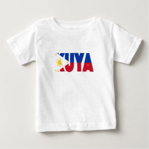 T-shirt Pour Bébé Drapeau phare de Kuya Filipino Big Brother