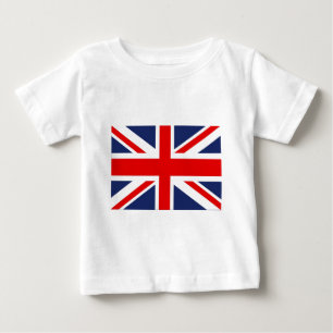 T-shirt Pour Bébé Drapeau Union Jack - Royaume-Uni