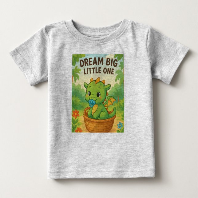 T-shirt Pour Bébé Dream Big Little One Tee (Devant)