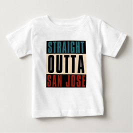T-shirt Pour Bébé Droit devant San Jose California CA USA