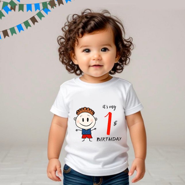 T-shirt Pour Bébé Drôle garçon (Créateur téléchargé)