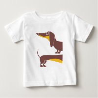 Drôle mignon dachshund pour parent chien long