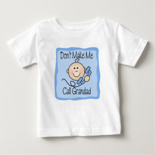 T-shirt Pour Bébé Drôle ne me fais pas appeler grand-mère