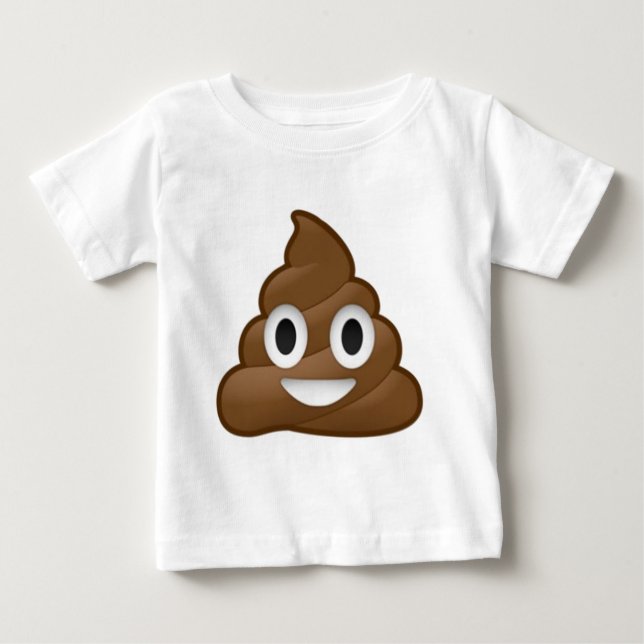 T-shirt Pour Bébé Dunette de sourire Emoji (Devant)