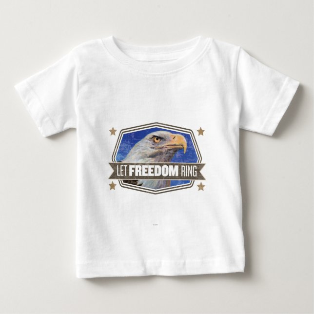 T-shirt Pour Bébé Eagle-Laissez l'anneau de liberté (Devant)