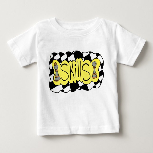 T-shirt Pour Bébé échecs de compétences (Devant)