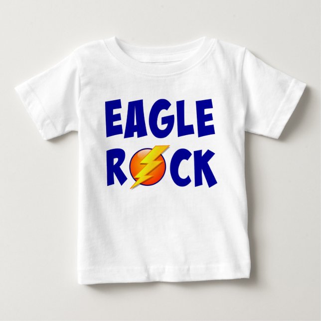 T-shirt Pour Bébé Éclat de foudre Eagle Rock (Devant)