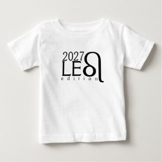T-shirt Pour Bébé Édition 2027 Léo avec symbole T-Shirt bébé