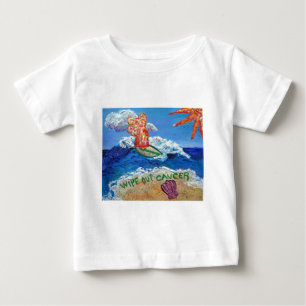 T-shirt Pour Bébé Effacer l'angle cancéreux