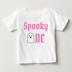 T-shirt Pour Bébé Éffrayant un 1er anniversaire