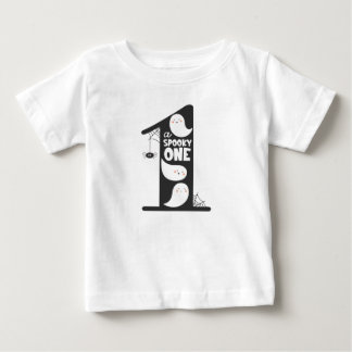 T-shirt Pour Bébé Éffrayante 1ère chemise bébé anniversaire