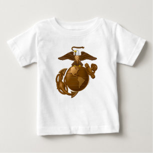 T-shirt Pour Bébé EGA couleur complète - Bronze