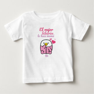 T-shirt Pour Bébé │El mejor biberón lo hace mamá