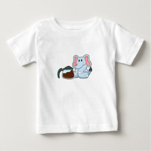 T-shirt Pour Bébé Elephant