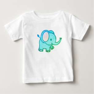 T-shirt Pour Bébé Eléphant Bébé mignon