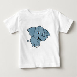 T-shirt Pour Bébé Éléphant mignon de bébé