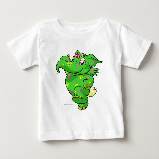 T-shirt Pour Bébé Elephante Disco (Devant)