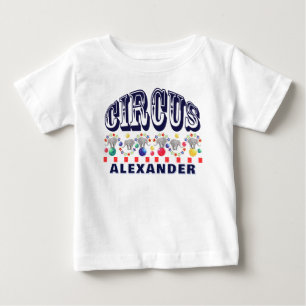 T-shirt Pour Bébé Éléphants de cirque