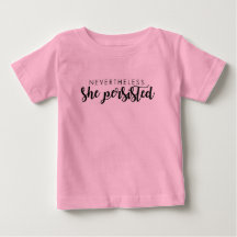 Elle A Néanmoins Persisté Toddler Shirt