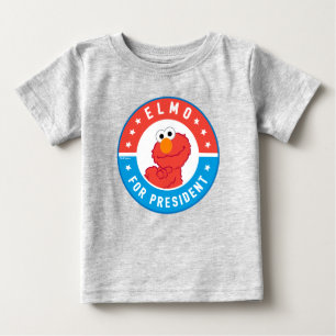 T-shirt Pour Bébé Elmo pour l'insigne du président