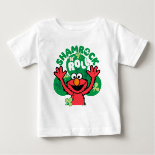 T-shirt Pour Bébé Elmo   Rouleau "N" shamrock