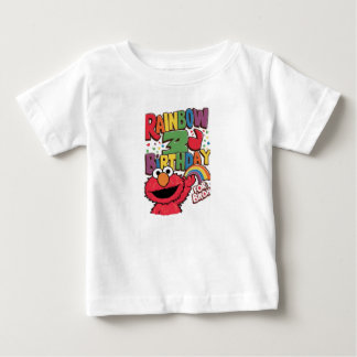 T-shirt Pour Bébé "Elmo's Rainbow Birthday Bash : 3ème édition !"