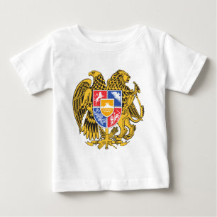 T-shirt Pour Bébé emblème de l'arménie