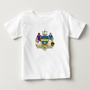 T-shirt Pour Bébé Emblème de Philadelphie, Pennsylvanie T-shirt bébé