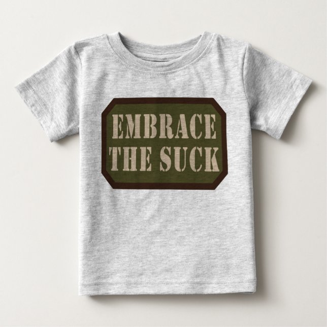 T-shirt Pour Bébé Embrassez Le Bébé Chaud Un Pièce (Devant)