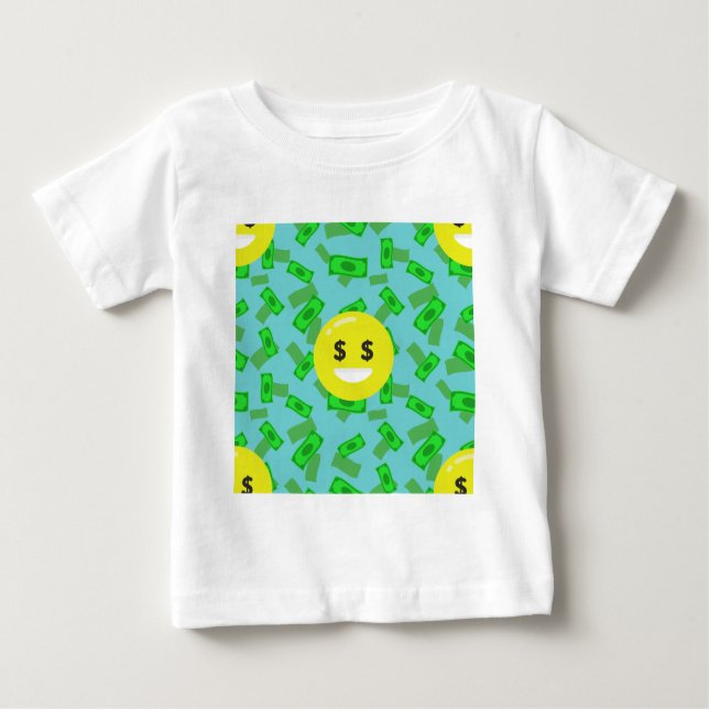 T-shirt Pour Bébé émoticône (Devant)