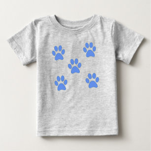 T-shirt Pour Bébé Empreinte de patte adorable