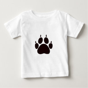 T-shirt Pour Bébé Empreintes de pattes de chat