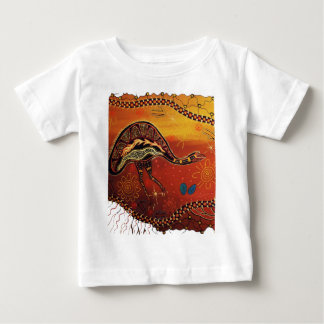 T-shirt Pour Bébé Emu sortant