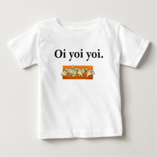 T-shirt Pour Bébé Enfant en bas âge Dre d'Oi Yoi Yoi Varenyky