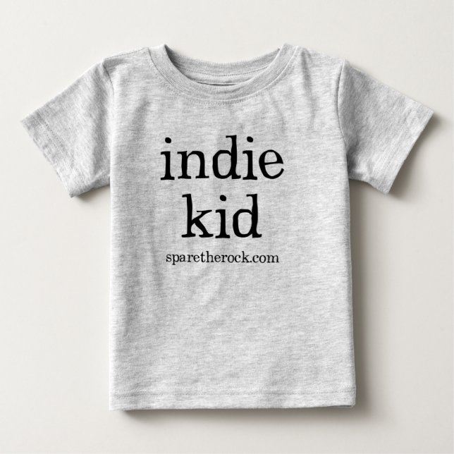T-shirt Pour Bébé Enfant indépendant (Devant)
