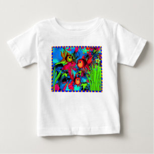 T-Shirt pour bébé enfant poisson rouge sous-marin