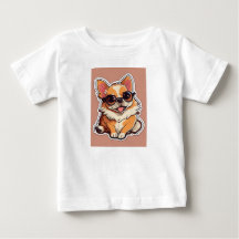 ENFANTS, BÉBÉ-TSHIRT, STYLE BÉBÉ, BUNNY-DESIGN-VÊT