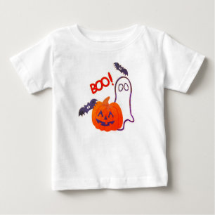 T-shirt Pour Bébé Enfants Chemise Bébé Halloween Boo - Costume Tee!
