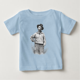 T-shirt Pour Bébé Enfants de portrait de Walt Whitman