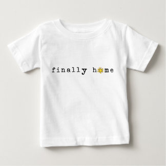 T-shirt Pour Bébé Enfin maison : Soleil