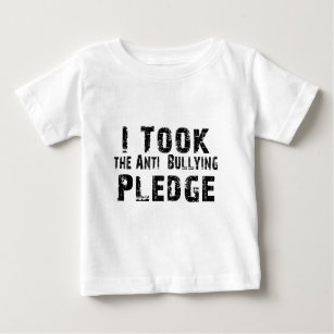T-shirt Pour Bébé Engagement de lutte contre l'intimidation