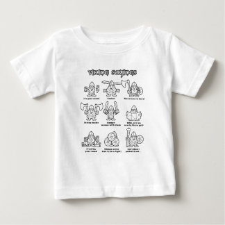 T-shirt Pour Bébé Énonciations de Viking